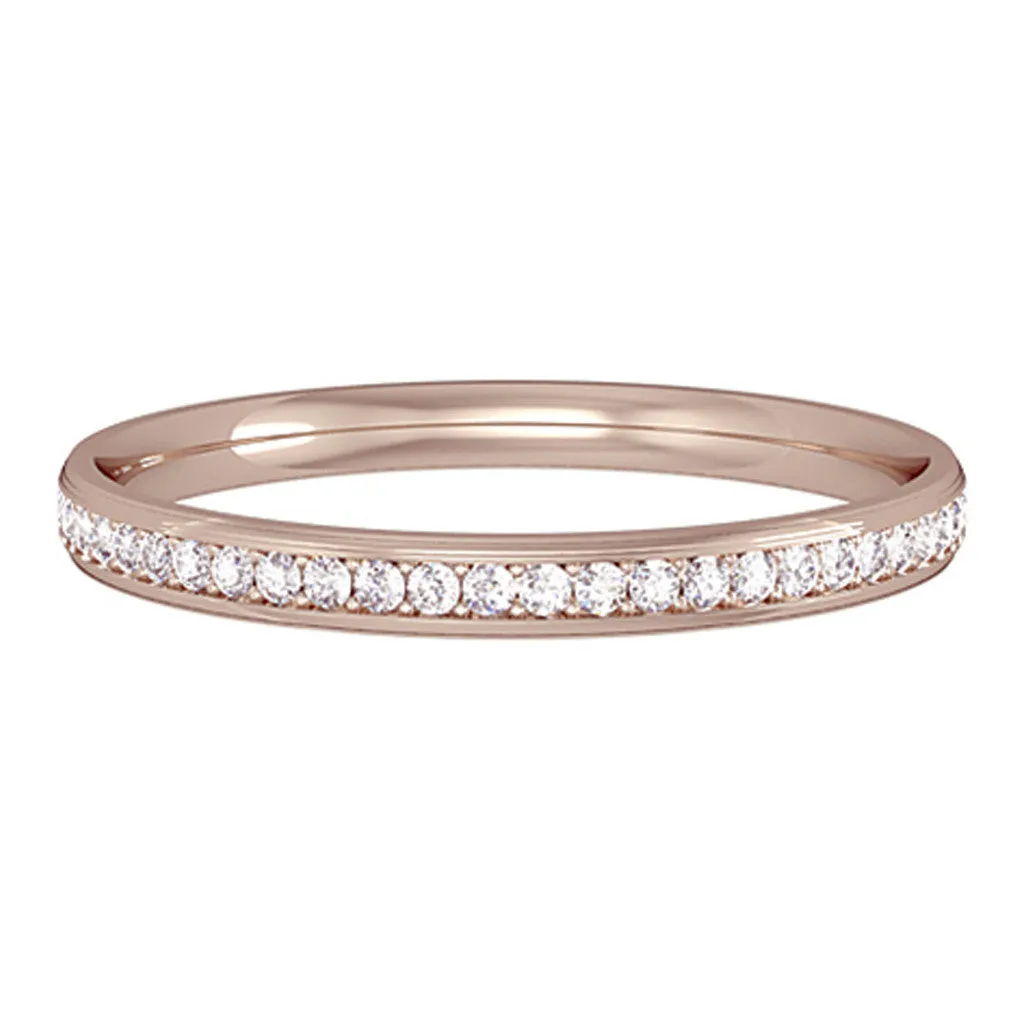 Mirco Claw Full Eternity Ring 2mm