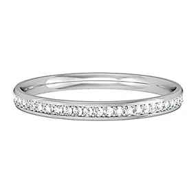 Mirco Claw Full Eternity Ring 2mm