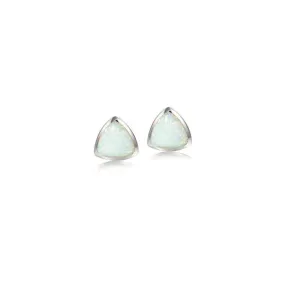 Opal Reuleaux Stud Earrings