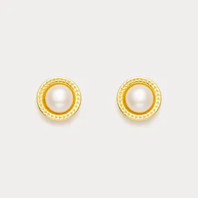 Pearl Stud Earrings