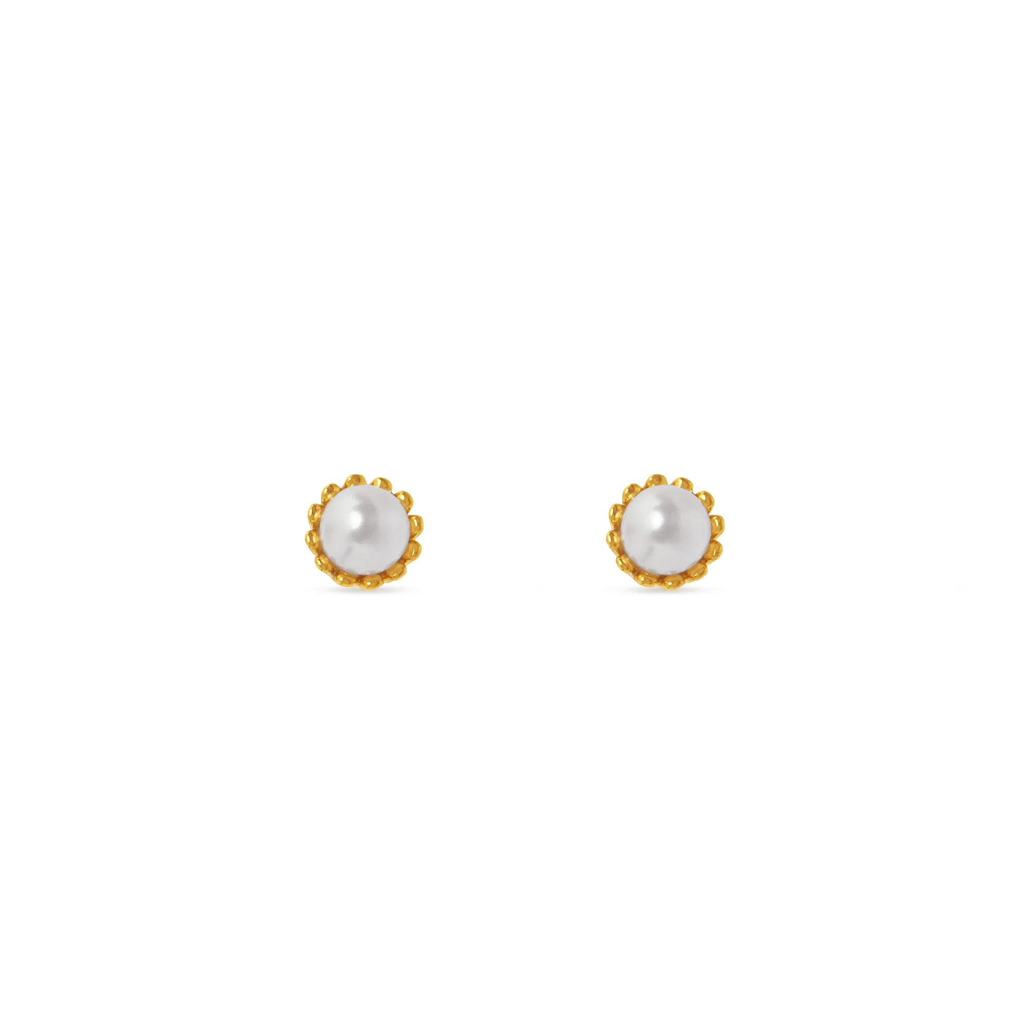 Pearl Stud Earrings