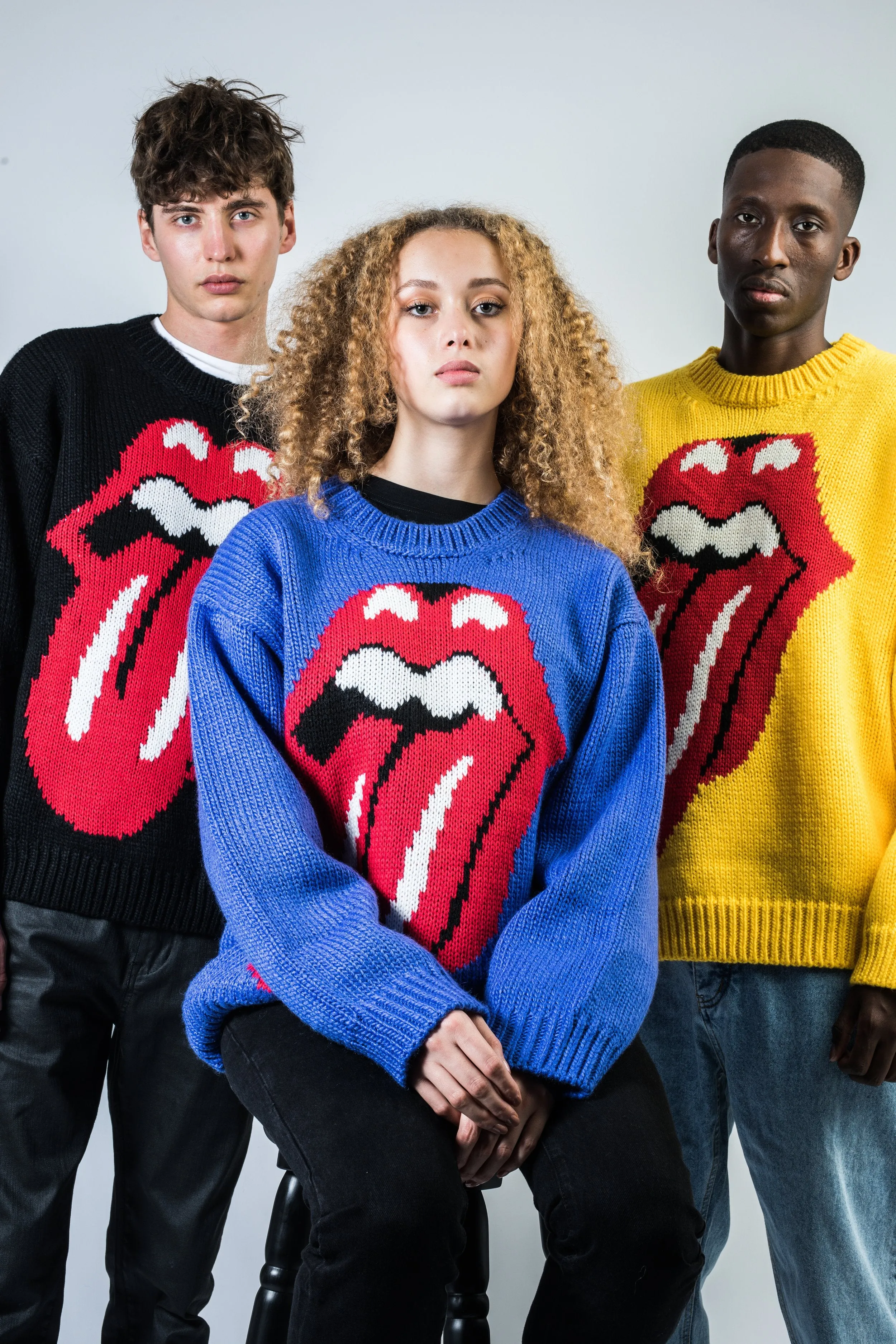 Rolling stones tongue Jumper