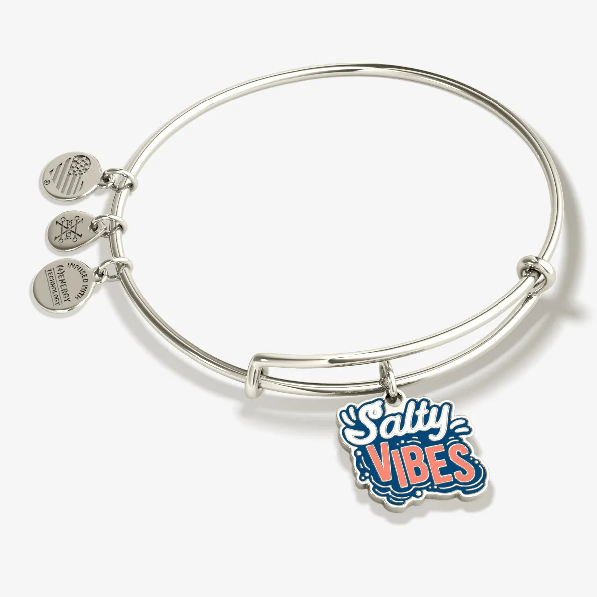 'Salty Vibes' Charm Bangle Bracelet