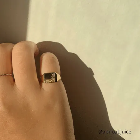 Square Signet Ring