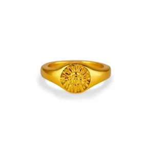 Sun Signet Ring