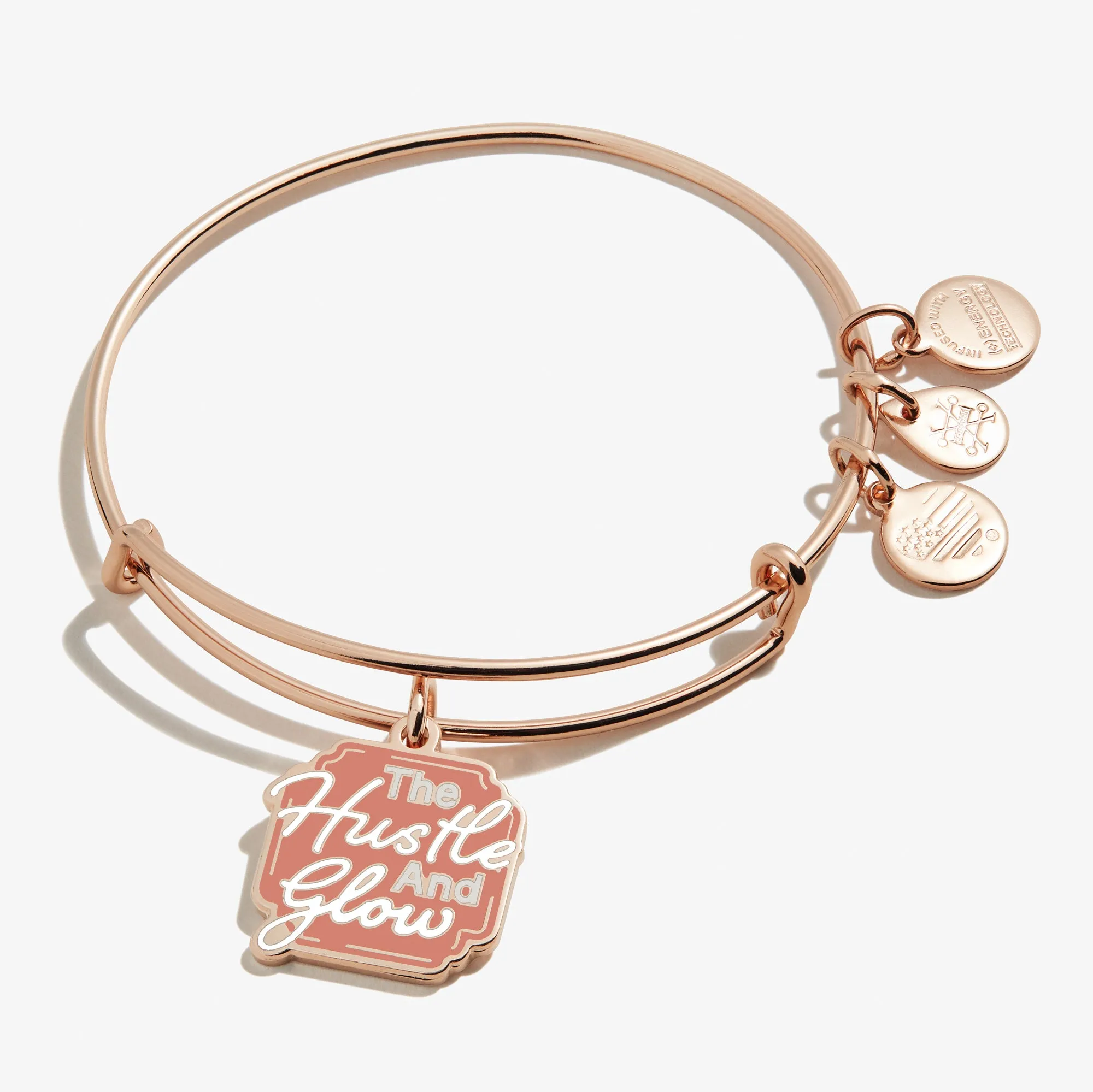 'The Hustle and Glow' Charm Bangle