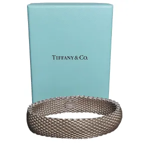 Tiffany Somerset Mesh Bangle Bracelet