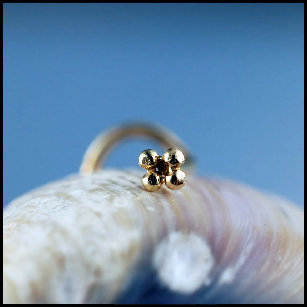 Tiny Gold Nose Stud