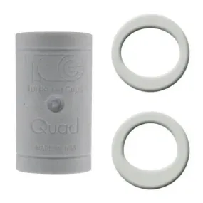 Turbo Grips Quad Bowling Finger Insert White