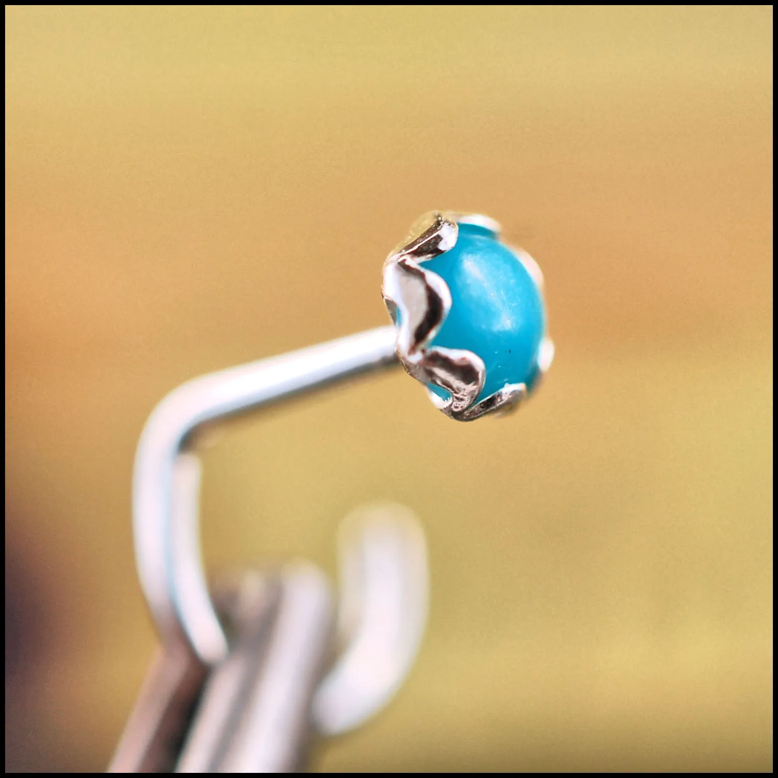 Turquoise Fancy Nose Stud