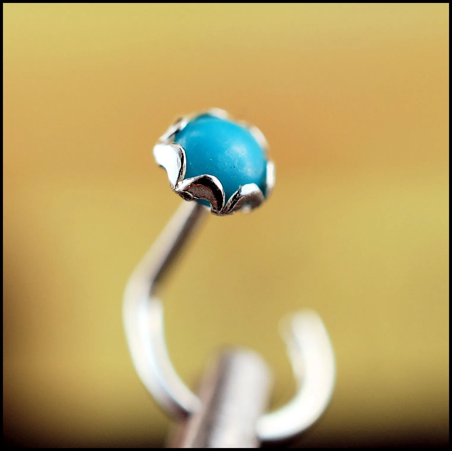 Turquoise Fancy Nose Stud