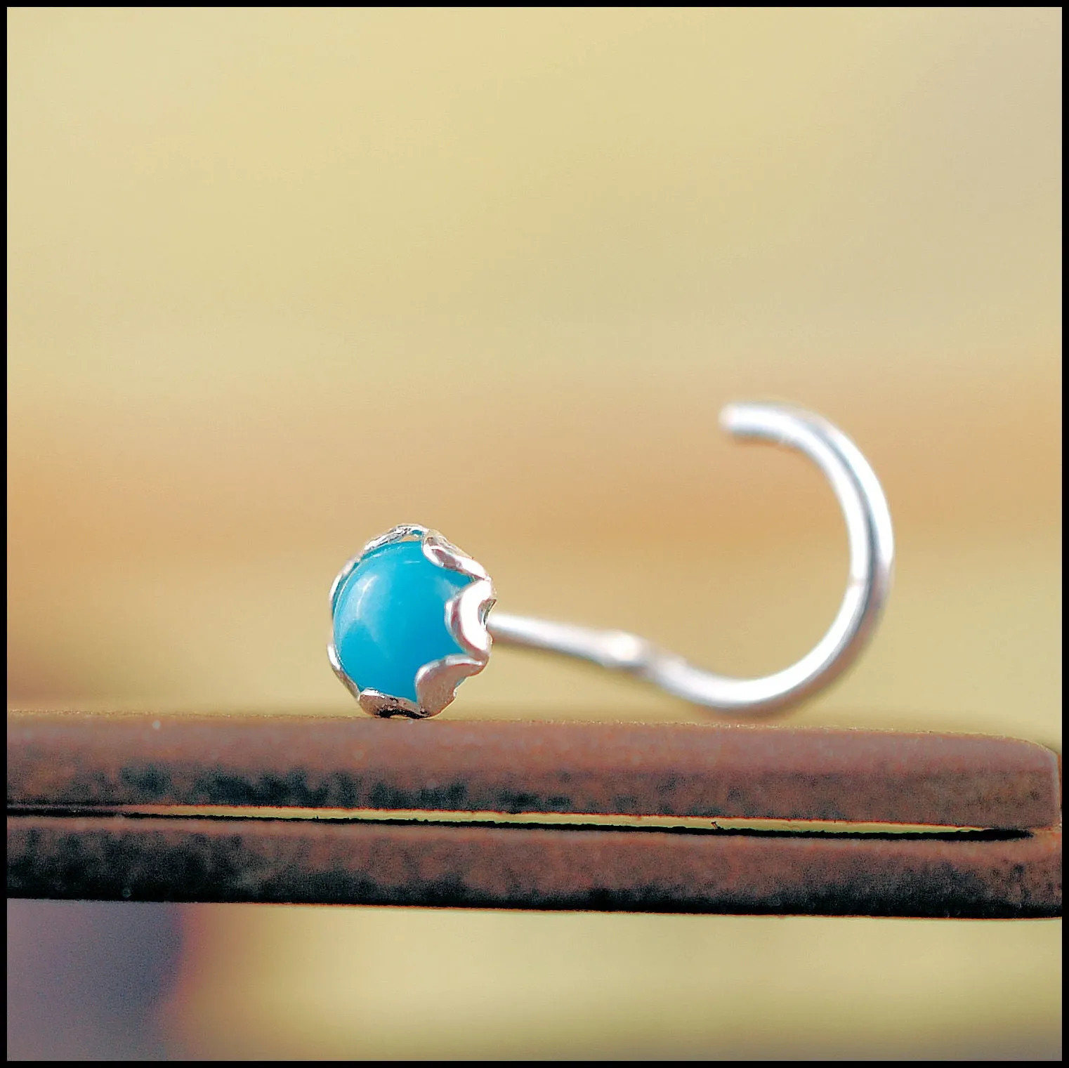 Turquoise Fancy Nose Stud