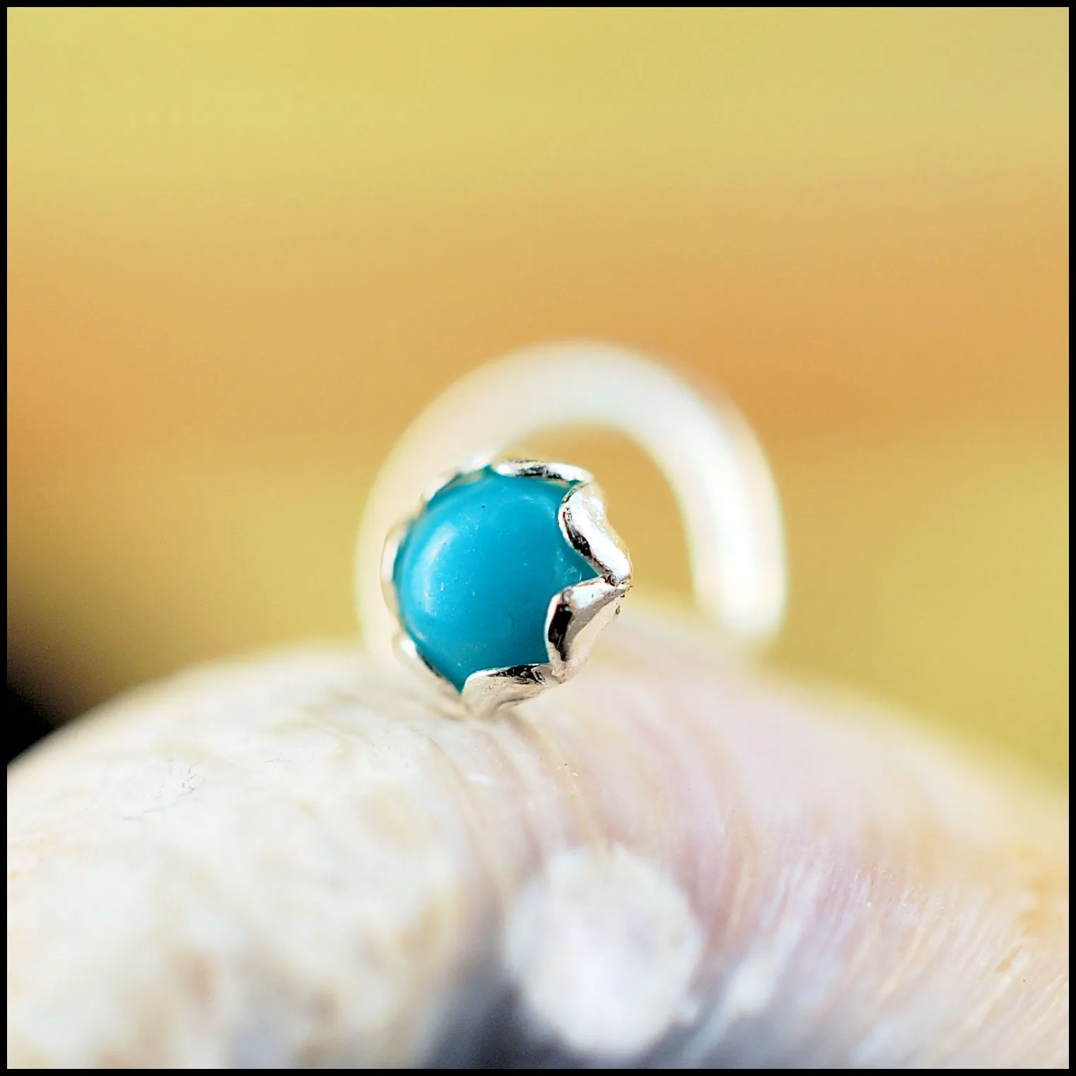 Turquoise Fancy Nose Stud