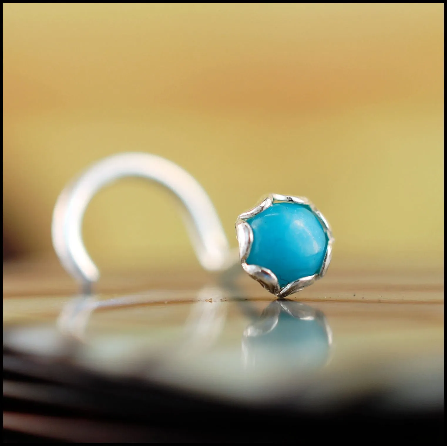 Turquoise Fancy Nose Stud