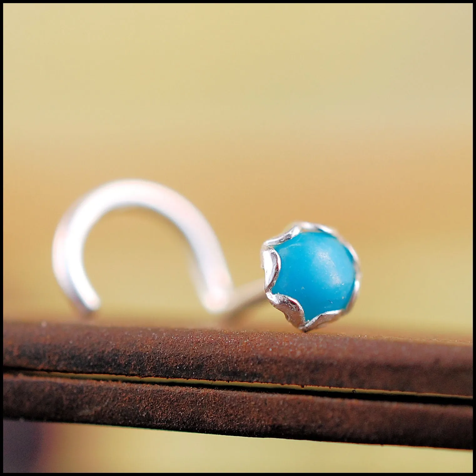 Turquoise Fancy Nose Stud