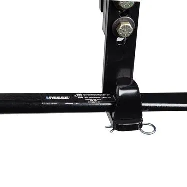 Weight Distribution Hitch; Round Bar; 600 lb. Tongue Wt/ 6000 lb. Gross Trailer Wt Capacity; Clamp-On (49911)