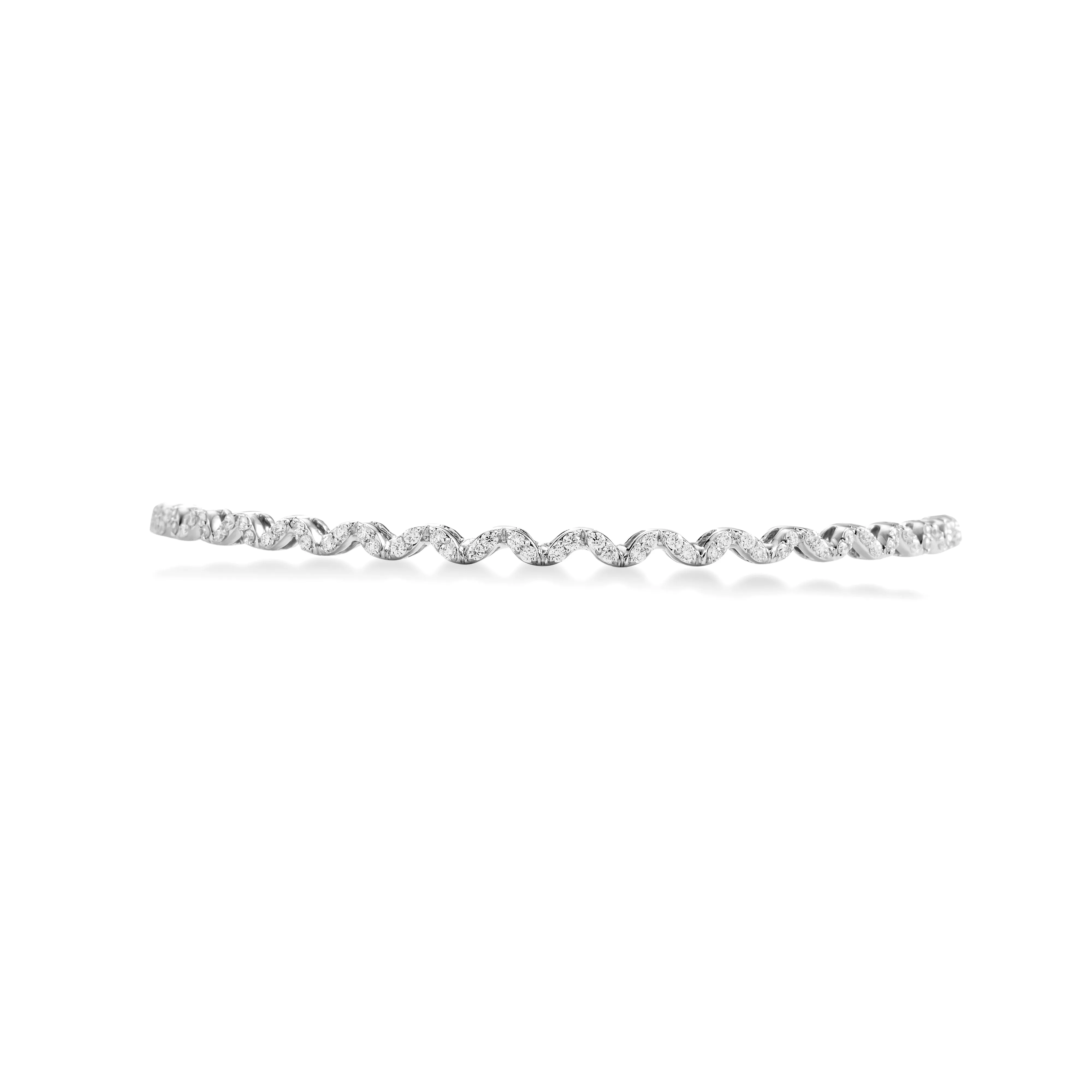 Zinnia Diamond Bangle*